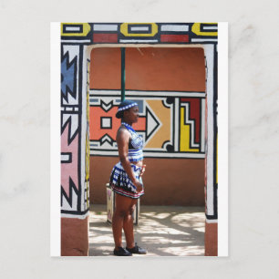 Cartão Postal Hostess Em Lesedi