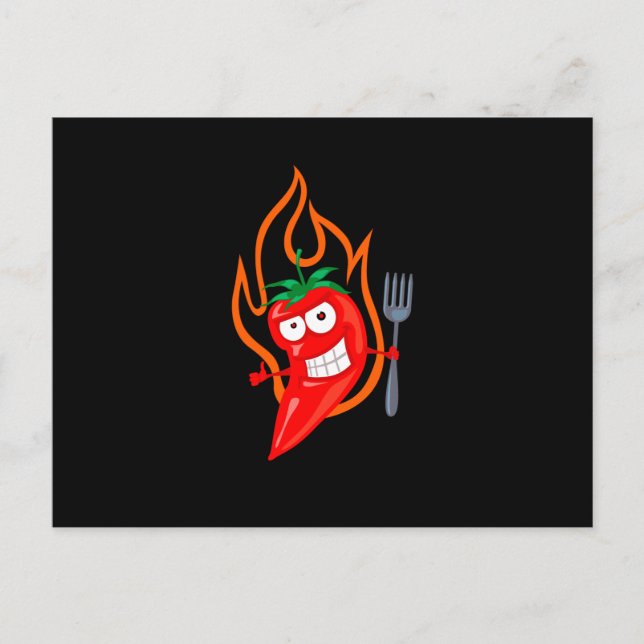 Cartão Postal Hot Chili (Frente)