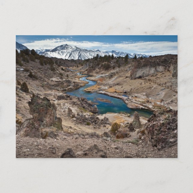 Cartão Postal Hot Creek Gulch (Frente)