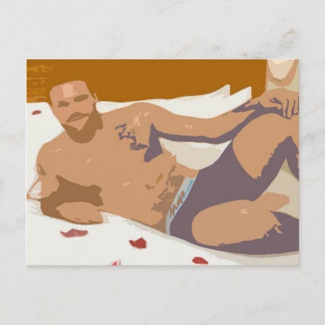 Cartão Postal Hot Stud 4 (Frente)