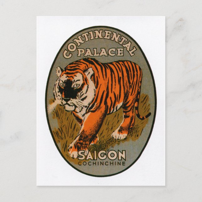 Cartão Postal Hotel continental do palácio (Frente)