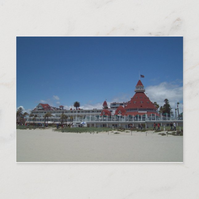 Cartão Postal Hotel Del Coronado (Frente)