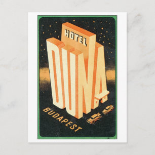 Cartão Postal Hotel Duna, Budapeste