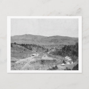 Cartão Postal Hotel e casas de banho no Canyon de Wiwalakahta