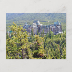 Cartão Postal Hotel Fairmont Banff Primaveras Em Banff No Canad