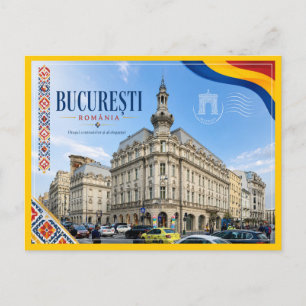 Cartão Postal hotel Grand Continental de Bucareste