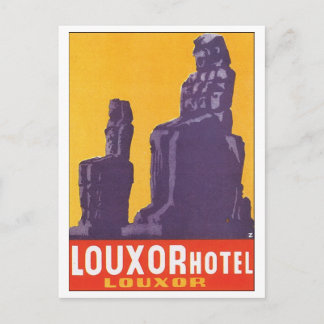 Cartão Postal Hotel Louxor