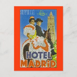 Cartão Postal Hotel Madrid