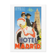 Hotel Madrid Viagens vintage