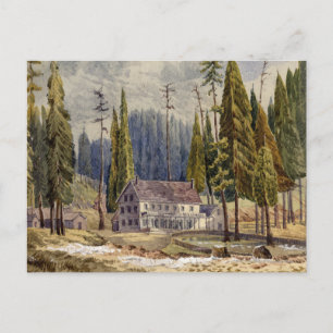 Cartão Postal Hotel no Grove of Mamoth Trees
