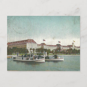 Cartão Postal Hotel Poinciana real. Palm Beach, Florida 1920