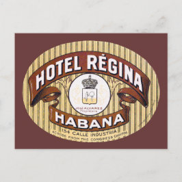 Cartão Postal Hotel Regina Habana Cuba