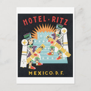 Cartão Postal Hotel Ritz Mexico, D.F.