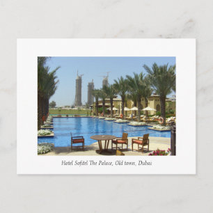Cartão Postal Hotel Sofitel o palácio, cidade velha, Dubai