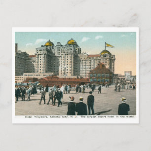 Cartão Postal Hotel Traymore, Atlantic City 1926 Vintage