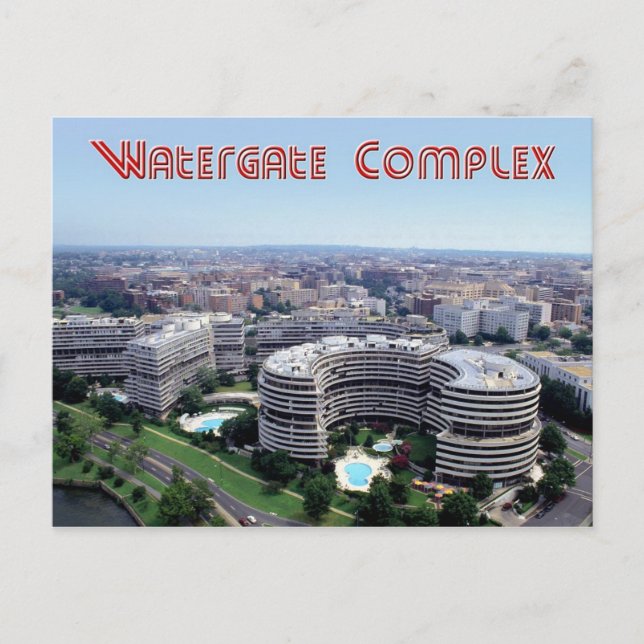 Cartão Postal Hotel Watergate e Complex, Washington, D.C. (Frente)