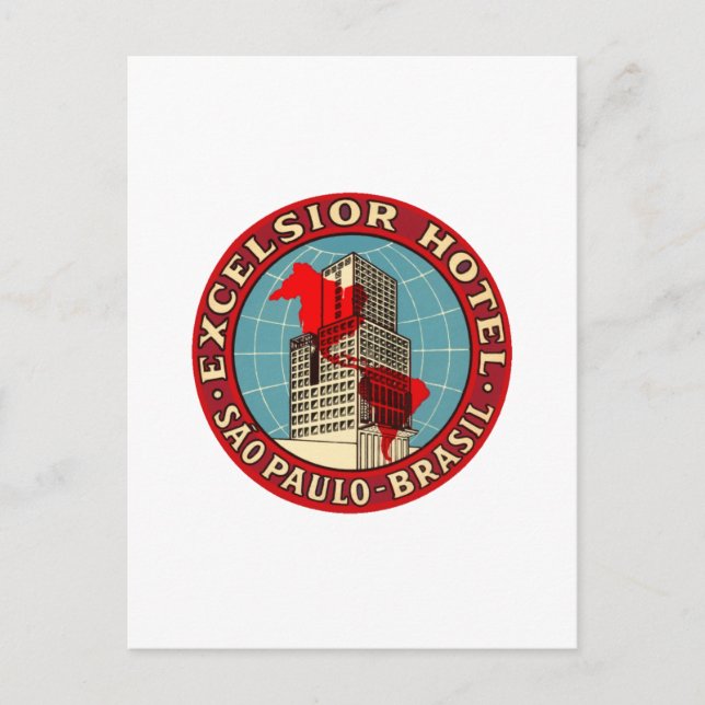 Cartão Postal HotelExcelsiorBrasil (Frente)