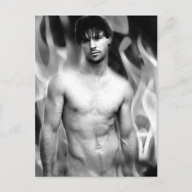 Cartão Postal Hottie 4, Jason Lasater (Frente)