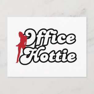 Cartão Postal hottie de escritório
