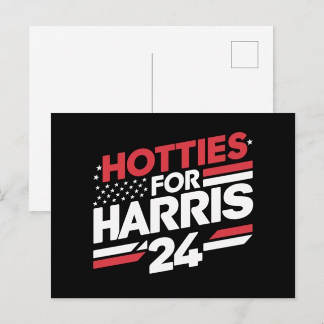 Cartão Postal Hotties Para Harris 24 (Frente/Verso)