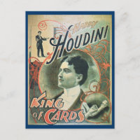 Cartão postal Houdini
