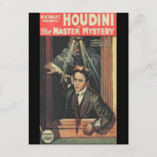 Cartão Postal Houdini, o homem do mistério