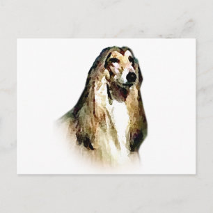 Cartão Postal Hound Afegão