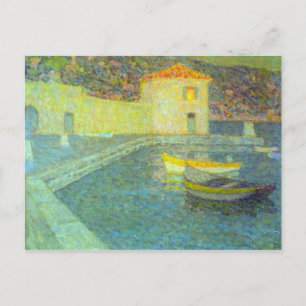 Cartão Postal House by Sea by Henri Le Sidaner