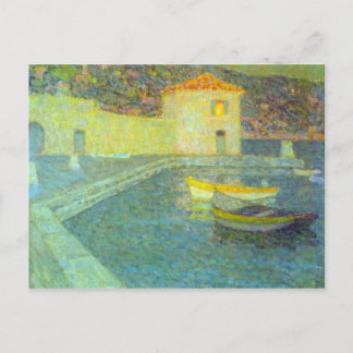 Cartão Postal House by Sea by Henri Le Sidaner