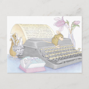 Cartão postal House-Mouse Designs®