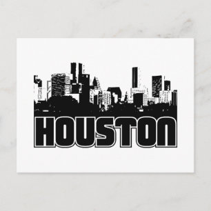 Cartão Postal Houston Skyline