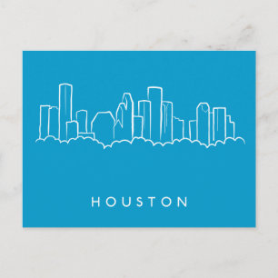 Cartão Postal Houston Skyline