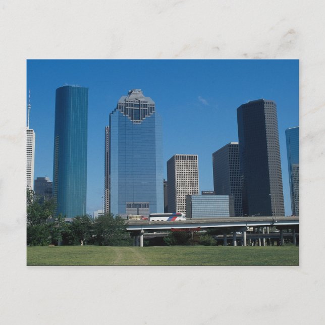 Cartão Postal Houston skyline, Texas, EUA (Frente)