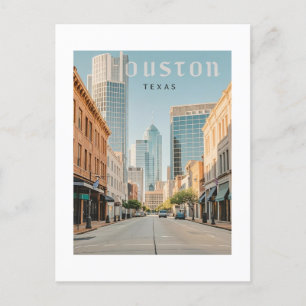 Cartão postal Houston Texas