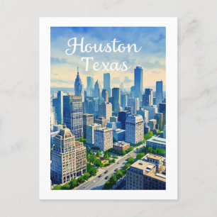 Cartão postal Houston Texas