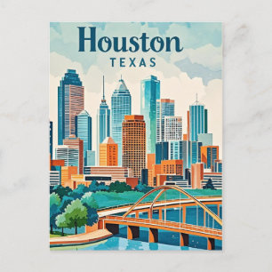 Cartão postal Houston Texas