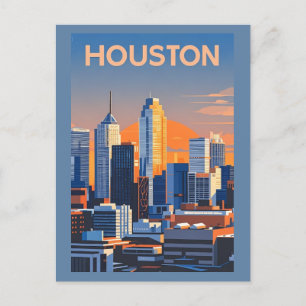 Cartão postal Houston Texas