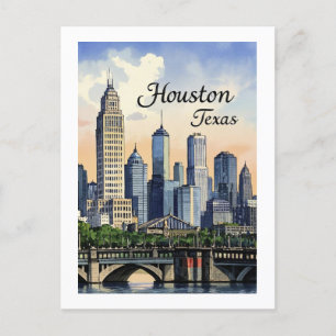 Cartão postal Houston Texas