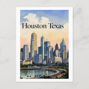 Cartão postal Houston Texas