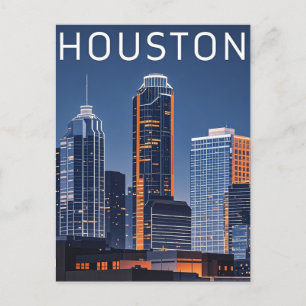 Cartão postal Houston Texas