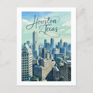 Cartão postal Houston Texas