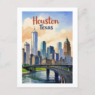 Cartão postal Houston Texas