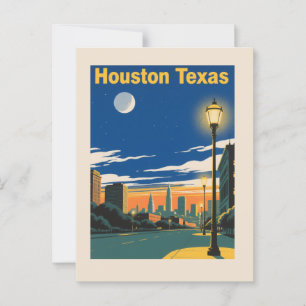 Cartão Postal Houston Texas