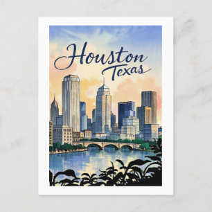 Cartão postal Houston Texas