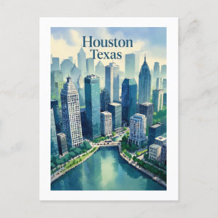 Cartão postal Houston Texas