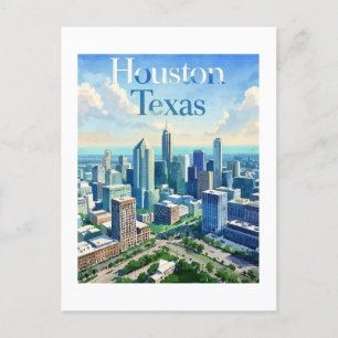 Cartão postal Houston Texas