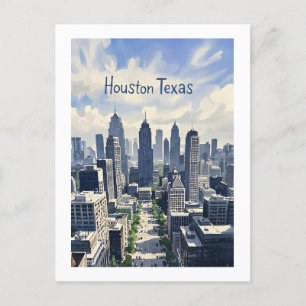 Cartão postal Houston Texas