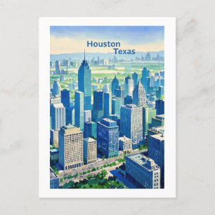 Cartão postal Houston Texas
