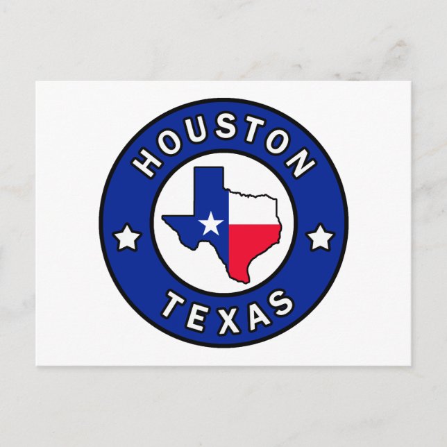 Cartão Postal Houston Texas (Frente)