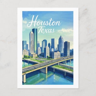 Cartão postal Houston Texas
